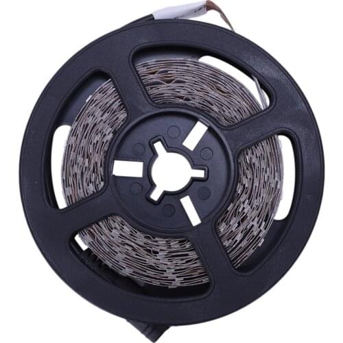 5M LED Strip, SMD 3528 with 300 LEDs, Cold White 6000K, DC 12V, Non Waterproof, Flexible LED Strip Fairy Lights Tape, Perfect fo