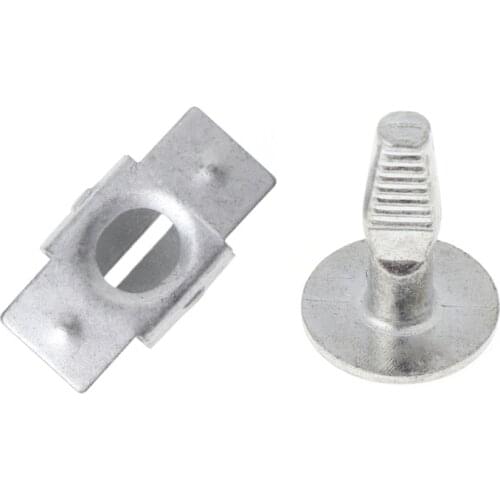 5 Pairs Engine Fitting Clips Mounting Bolt Under Cover For Peugeot 206 207 406 407 806 807