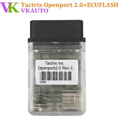Tactrix Openport 2.0 ECUFLASH Cable ECU Chip Tuning Tool with 4 CDS Software