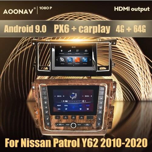 NEWest 2020 Y62 Android Car Radio For Nissan Patrol Y62 2010-2019 car stereo multimedia player autoradio head unit