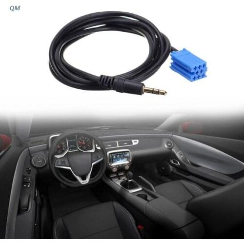 Car Stereo Aux input Vehicle Lead Cable Adaptor 3.5MM Player With Two Radio Keys For Fiat 13MF