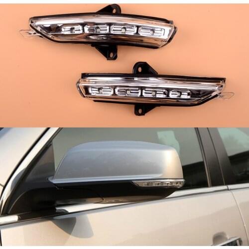 CITALL 1 Pair Car LED Rearview Side Mirror Turn Signal Lamp Light Fit For Chevrolet Malibu 2013 2014 2015