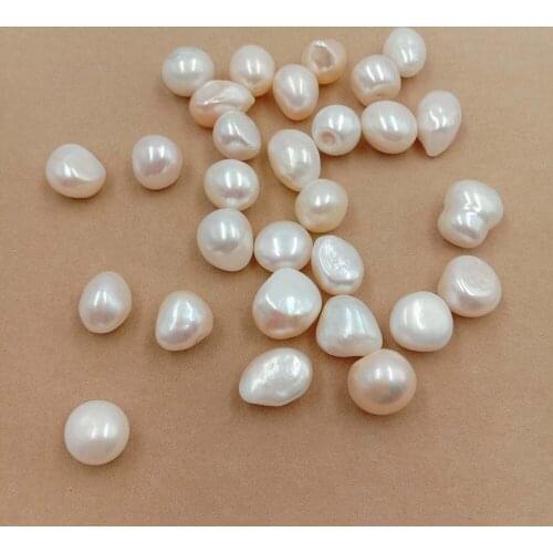 FREE SHIPPING,5 pcs/lot HIGH QUALITY Nature freshwater loose pearl ,BIG BAROQUE SHAPE PEARL,full or half hole drilled, 12-15 MM