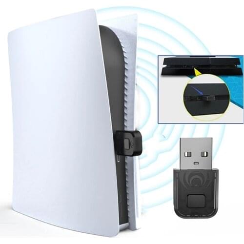 Wireless Receiver For PS5 PS4 Adapter Support Bluetooth USB Transmitter For Switch PC Audio Adapter