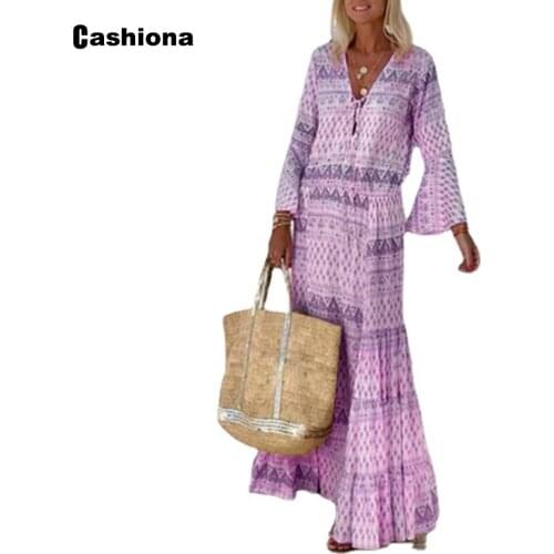 Cashiona Flared Summer Dresses