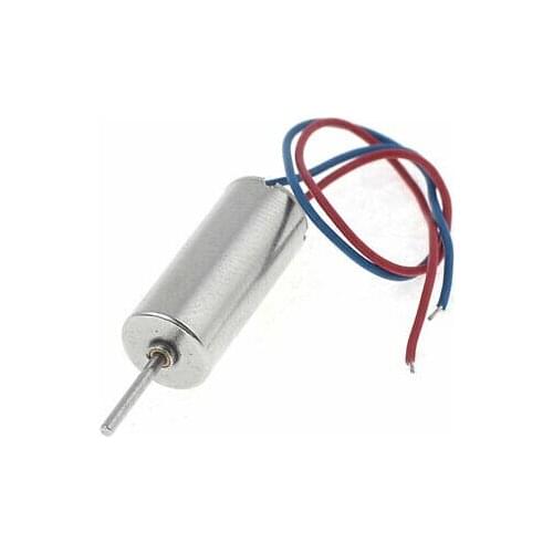 DC 3.4V 800mA 34000RPM Electric Coreless Motor for RC Racecar Toy 7x16mm