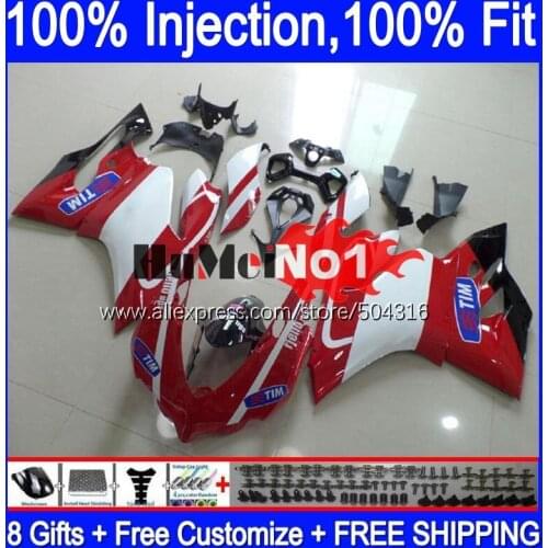 Injection For DUCATI Panigale 899 1199 S 1199R 120MC.9 899S 12 13 14 15 16 1199S 2012 2013 2014 2015 2016 Fairing white blue hot