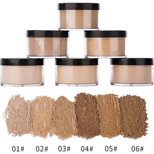 Makeup Matte Finishing Setting Face Loose Powder Foundation Long Lasting Concealer Brighten Oil control Cosmetics Private Label