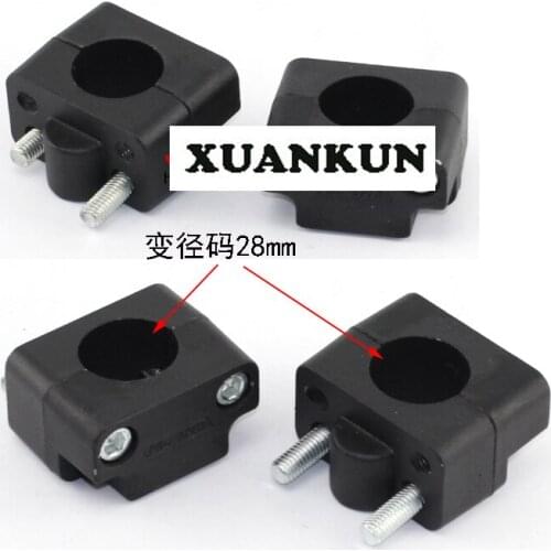 XUANKUN Off-Road Motorcycle Modified Parts 28mm Direction Of The Car To The Transfer Code To Install The Deck
