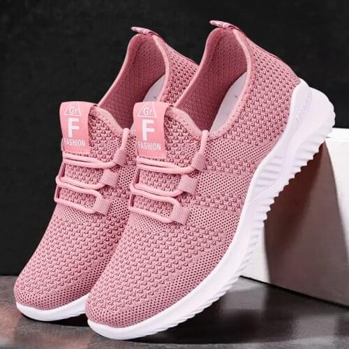 Fashion Couple Sports Shoes Women Walking Shoes Breathable Casual Sneakers Outdoor Lightweight Trainers Size 35-41gh
