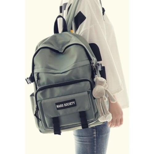 Fashion Waterproof Nylon Backpacks Women Shoulder Bag Female Big Small Travel Backpack For Teenage girl school bag Mochilas