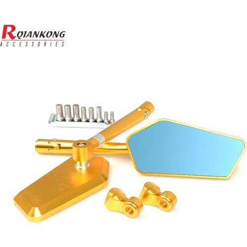 Motorcycle Rearviews Side Mirror Motorbike Moto Handlebar Mirrors For YAMAHA MT07 MT09 MT-07 For Kawasaki Z900 Z900RS Z800 Z1000