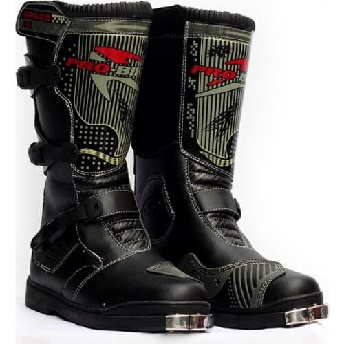 Men Motorcycle Motocross Racing Boots Shoes Moto Motocross off road Dirt Bike Botas Chuteiras