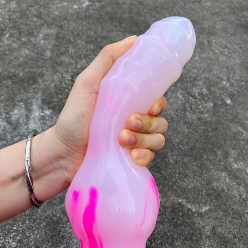 Soft Silicone Penis Big Dick Phallus Adult Sex Shop Toy for Women Female Masturbator Huge Thick Dog Dildo Suction Cup Anal Toys