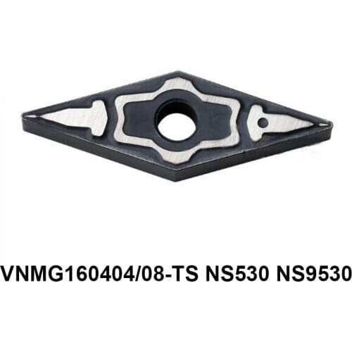 Original VNMG160404-TS VNMG160408-TS NS9530 NS530 VNMG 160404 160408 Carbide Inserts Lathe Tools Turning Cutter CNC