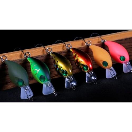 PR-LABS 2g Mini Crankbait Floating Hard Baits Topwater Wobbler Pike/Bass Mini Fish Wobblers Pesca Crankbait Carp Fishing