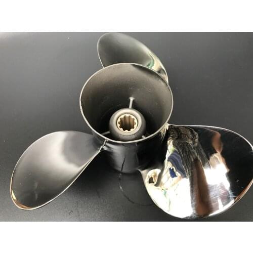 9 1/4x10 1/2 STAINLESS STEEL Propeller for yamaha 9.9HP-15HP propellers 8 tooth marine propeller