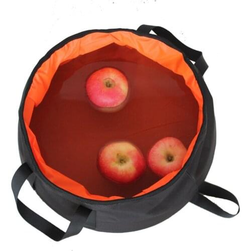 Multifunctional outdoor ultra-light folding water basin folding folding bucket portable travel washbasin foot basin camping