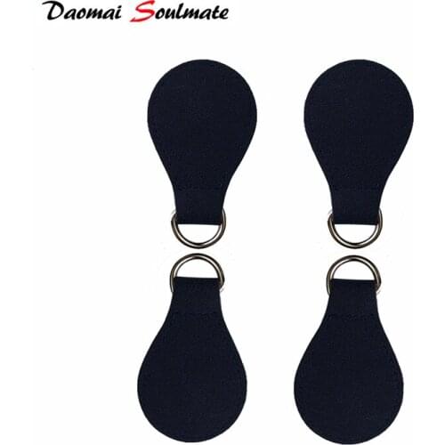 Deep Blue 4 pcs cashemere leather handbag Silicone package accessories Drops End for Obag handle PU Drop for for Obag O Bag