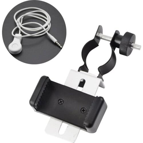 Universal Mobile Cell Phone Adapter Clip Bracket Mount Holder for Spotting Scopes Telescope Microscope Accessories