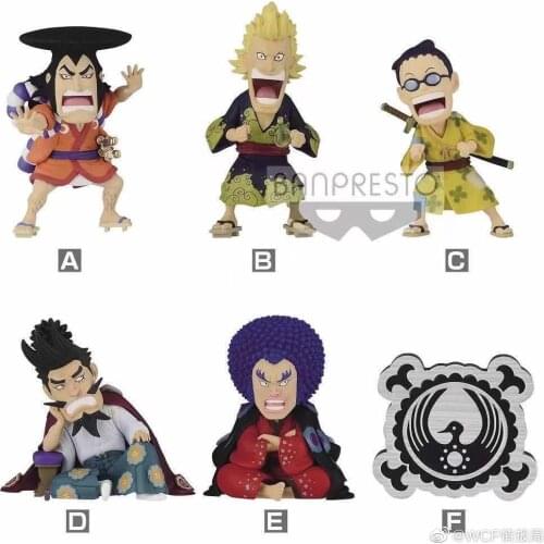 In Stock One Piece World Collectable Figure Kozuki Oden PVC Action Figure model Figurals