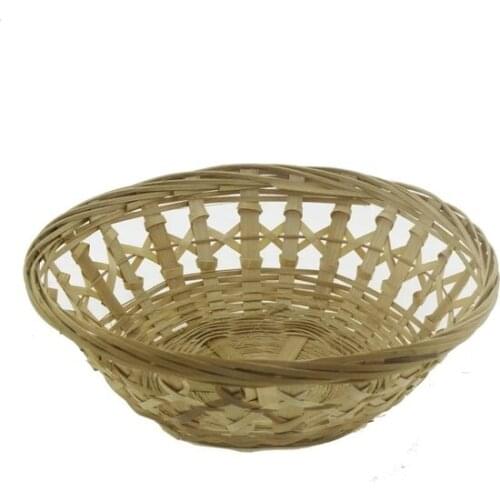 Happy Step Natural Straw Knitted Bowl Basket decorative baskets cestos decorativos декоративные корзины