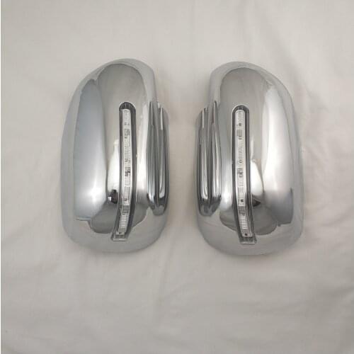 High-quality ABS Chrome accessorie door Rearview door mirror covers with led For Suzuki Grand Vitara JT 2008-2014