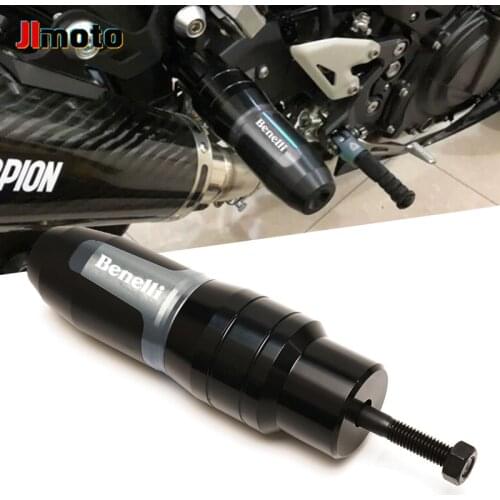 For Benelli Leoncino 500 LeonineX TNT 125 135 TRK 502 TRK502 Motorcycle Accessorie CNC Frame Crash Pads Exhaust Slider Protector