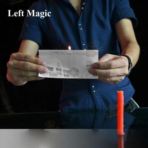 1Pcs The Floating Candle Light Magic Tricks Props Levination Magic Accessories Stage Illusions Fire Fuuny Magician Toys