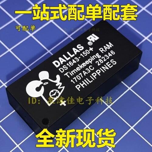 100% Original New DS1643-150+ DS1643-150IND+ IC DIP28