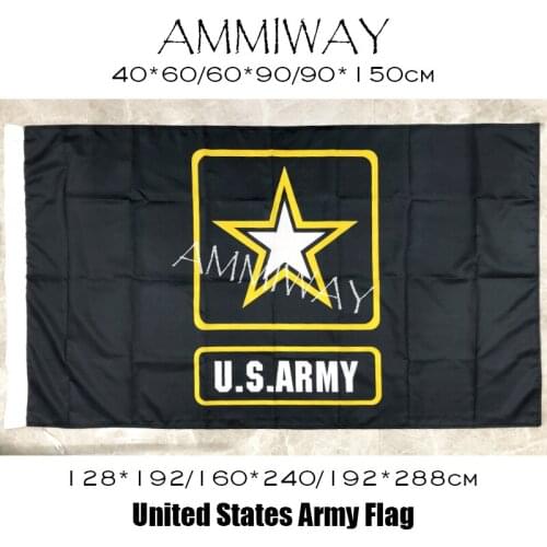 AMMIWAY Any Size United States Army Field Flag United States of American Military US Army Flag US Star USA Banner