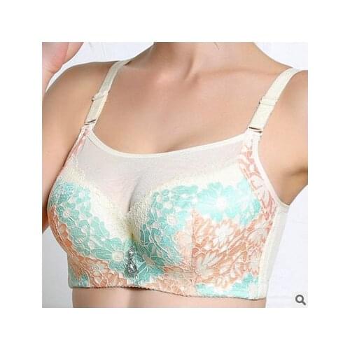 Large Cup 44E,44DD,42D,38DD 40D Bras For Women Sexy Push Up Black soutien gorge Cotton France bandeau Brand girl underwear C3307