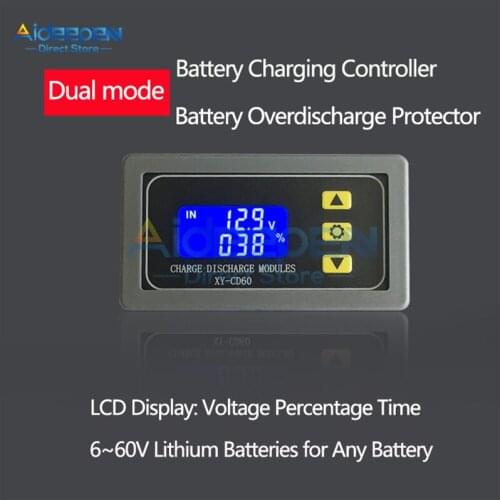 CD60 Battery Charging Control Module Fully Powered Off DC Voltage Protection Undervoltage And Depletion Protector
