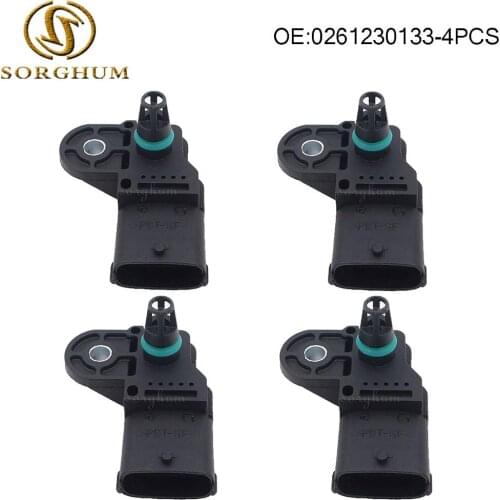 Intake Air Pressure Sensor Manifold Absolute Pressure Sensor 0261230133 For Vauxhall Opel Saab