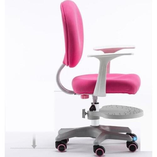 Childrens study chair backrest computer chair sitting position lift stool student home desk writing chair