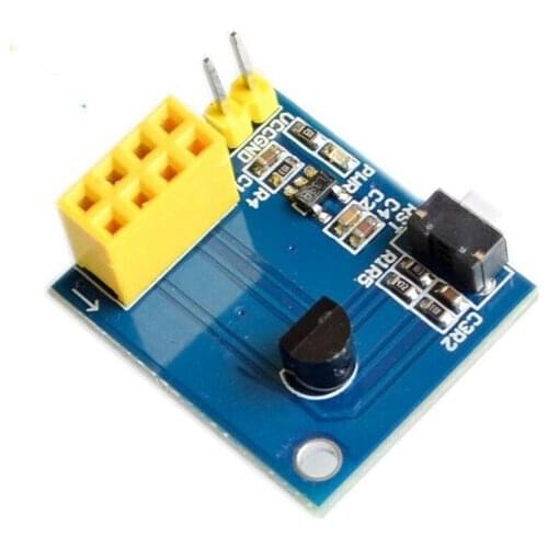 ESP8266 ESP-01 ESP-01S DS18B20 Wireless Wifi Converter Board Temperature Sensor Module Temperature Control for Arduino NodeMCU