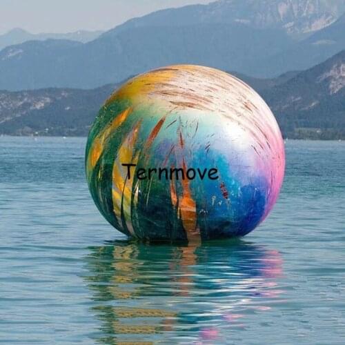 Giant advertising pvc water decoration balloon large water floating ball for event show decoration for promotion