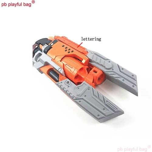 PB Playful bag Outdoor sports equipment soft bullet gun 3D printing material front tube kit competitive toy accessories OG10