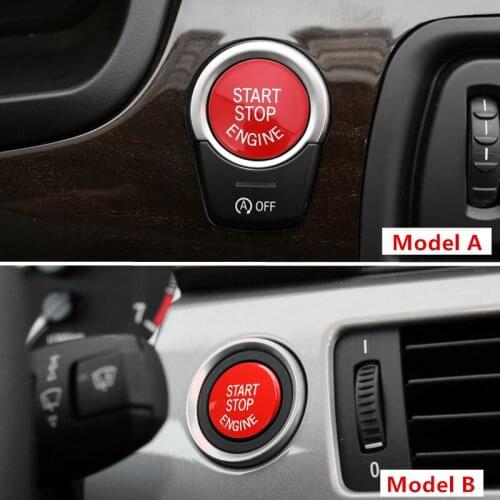 Console Engine Power Push Start Stop Button Cover Trim For BMW E/F models F30 F10 F20 f15 f16 f32 f34 f36 E90 E60 E70 E71 E84