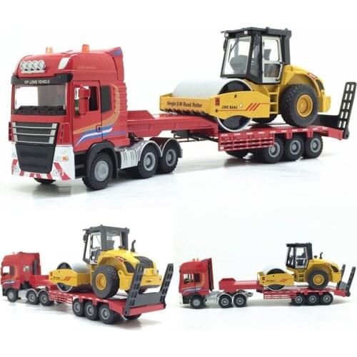 Collectible Alloy Car Models Die-cast Toys for Children gld2 1:50 Engineering Vehicle Excavator Trailer Loader Truck Digger