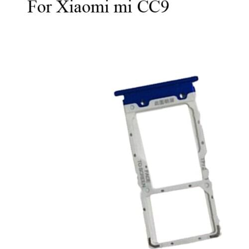 For Xiaomi Mi CC9 CC 9 6.39 inch SIM Card Tray + Micro SD Card Tray Holder Slot Adapter Socket for Xiaomi Mi CC9 Micc9