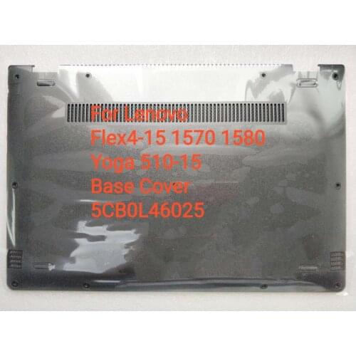 Orig New for Lenovo Flex 4-15 1570 1580 Yoga 510-15 Base Cover Lower Case Bottom Case Chassis Cabinet Housing 5CB0L46025