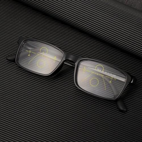 New 1 PC Progressive Reading Glasses Men Women Multifocal Bifocal Anti Blue Light Magnifying Presbyopic EyeGlasses +1.0~+4.0