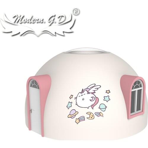 Special Material Warmest Home Fairy Graffiti Christmas Dome House