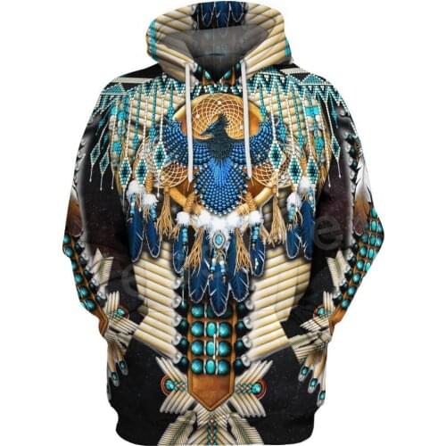 Tessffel Indian Native Harajuku Casual Colorful Tracksuit New Fashion 3Dfull Print Hoodie/Sweatshirt/Jacket/Men Women s31