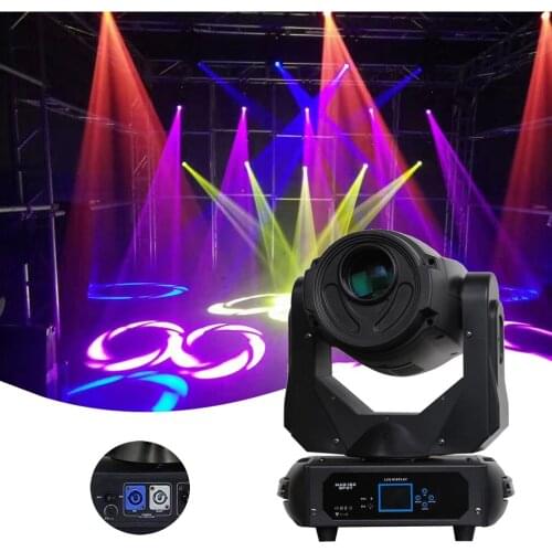 180W Led Moving Head Light 17CH DMX 3-Facet Rotating Prism Electronic Strobe