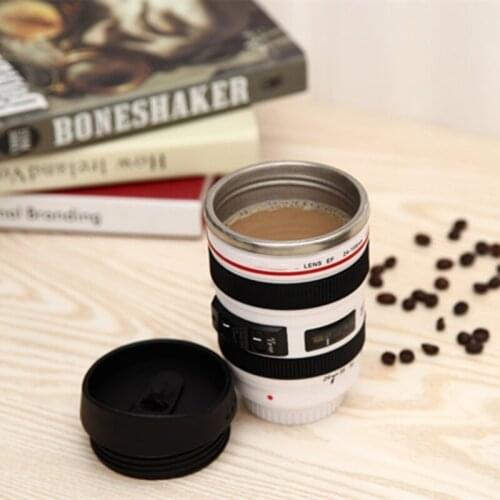 Camera Lens Shape Stainless Steel Insulation Cup Creative Heat Cold Insulation H3CF