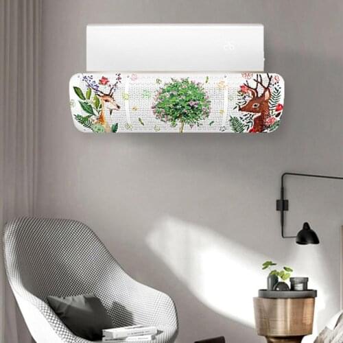 Animal Wisteria Home Air Conditioner Cold Wind Shield Folding Deflector Cover