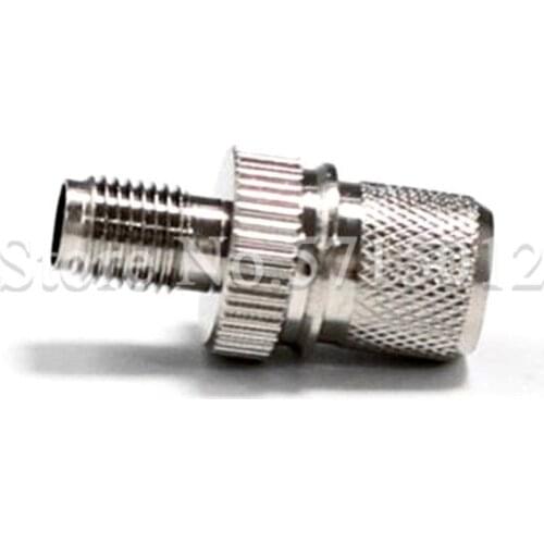 2pcs Silver SMAK-7 Famale Head Male Needle/famale Needle Nickel Plated Brass Crimping RF Connector for Connect LMR400 RG8 Cable