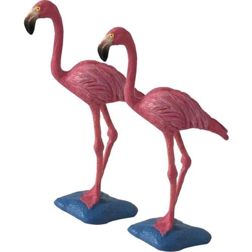 2pcs Flamingo Yard Ornament, Flamingo Lawn Ornaments, Flamingo Garden Yard Decoration